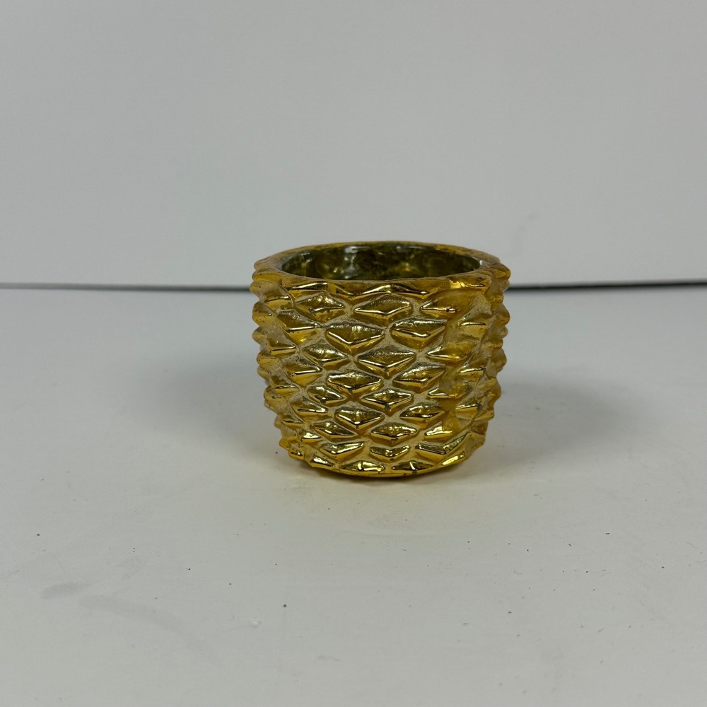 Vintage Avon Gold Pineapple Trinket‎ Dish Holder Decorative Display Accent